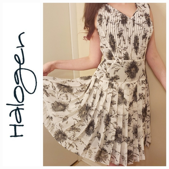 Halogen floral Dress 8P - Picture 3 of 6